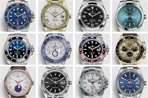 list of rolex models|rolex watch models by year.